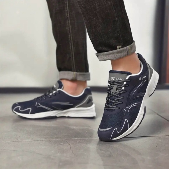 R.XJIAN • Running Spring Summer Outdoor Sports Casual Shoes Hiking Navy main image 5